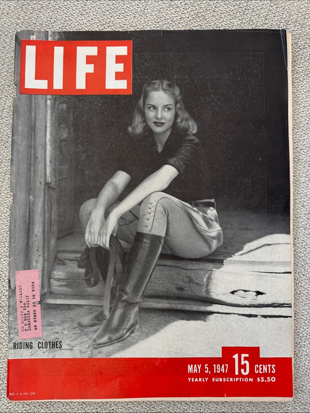 LIFE Magazine May 5, 1947 - excellent condition